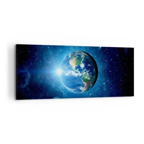 Canvastavla - Bild på duk - Vi är i himlen - 120x50 cm