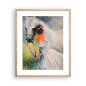 Affisch i ram av ljusek - Ur en vacker dröm - 40x50 cm