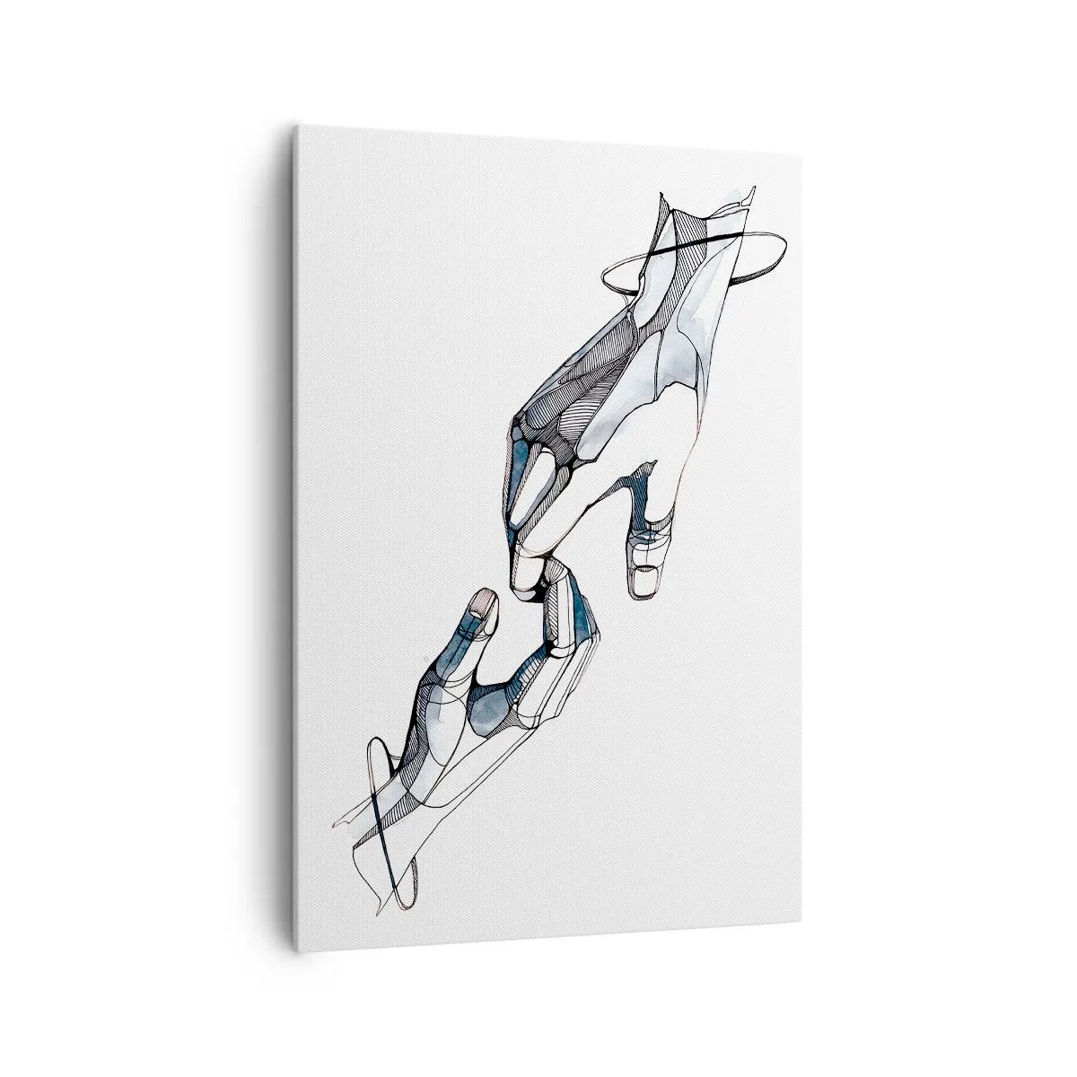 Canvastavla - Bild på duk - God gest - 70x100 cm