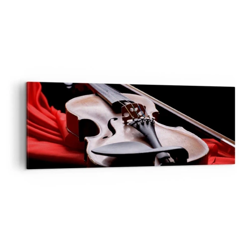 Canvastavla - Bild på duk - Känslornas musik - 140x50 cm