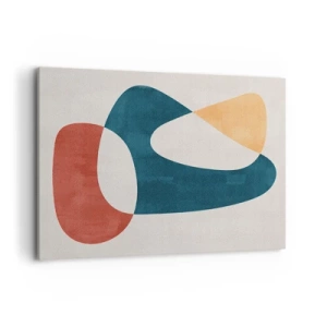 Canvastavla - Bild på duk - Influenser och metamorfoser - 100x70 cm