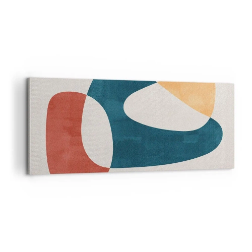 Canvastavla - Bild på duk - Influenser och metamorfoser - 100x40 cm