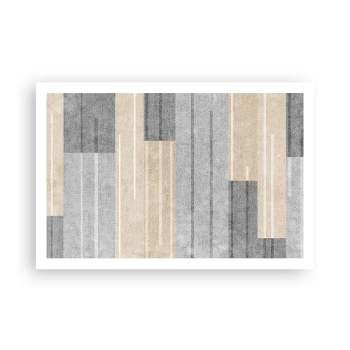 Affisch - Komposition: allt i lod - 91x61 cm