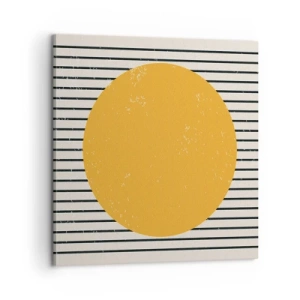 Canvastavla - Bild på duk - Enkelhetens kraft - 60x60 cm