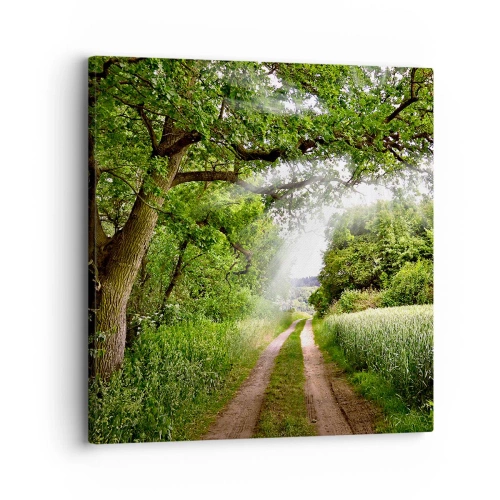 Canvastavla - Bild på duk - Et in Arcadia ego - 30x30 cm