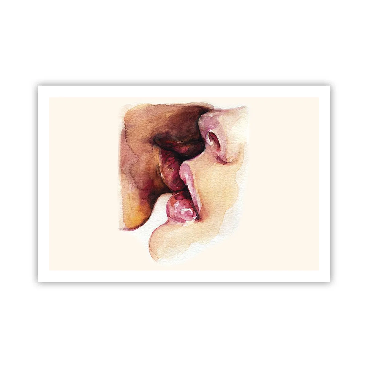 Affisch - Som dag och natt, jord och himmel - 91x61 cm