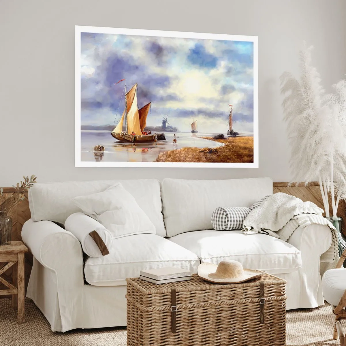 Affisch - Seglarnas hemkomst - 70x50 cm