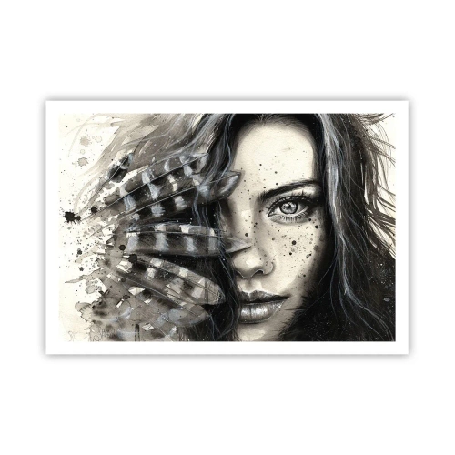 Affisch - Vild skönhet - 100x70 cm