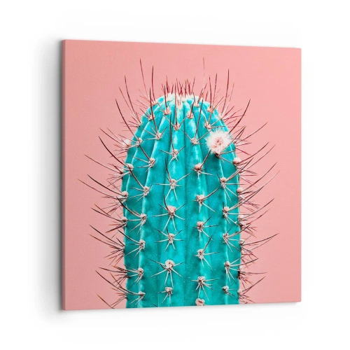 Canvastavla - Bild på duk - Titta bara - 50x50 cm