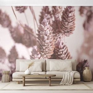 Självhäftande Fototapet Deluxe Sticker - Skenet bedrar - Torkad blomma, Blomma, Äng - 500x350 cm