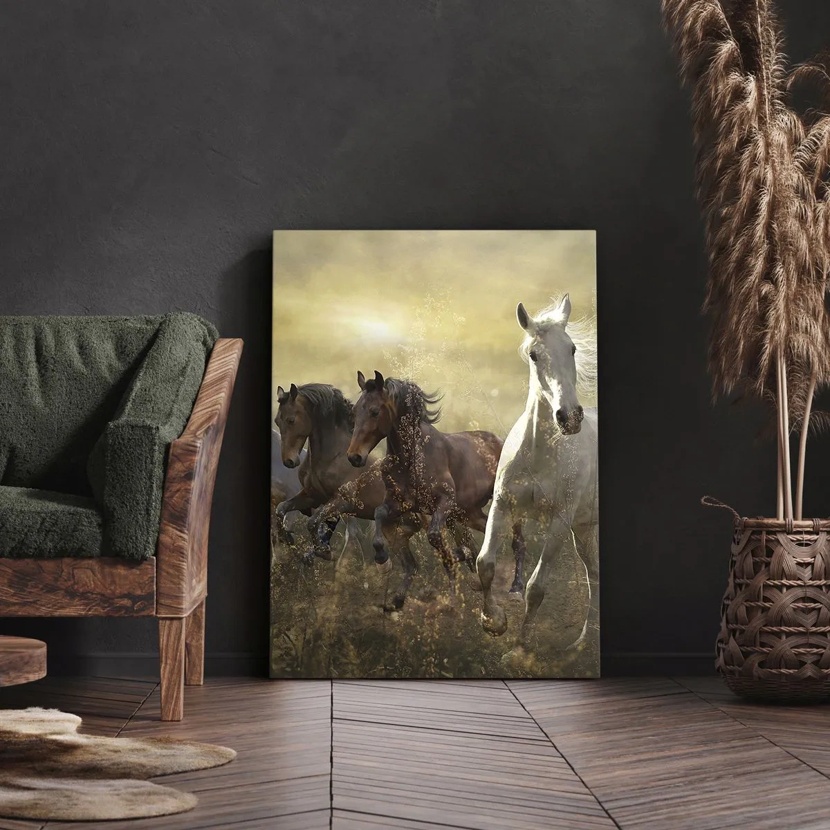 Canvastavla - Bild på duk - Länge leve frihet! - 50x70 cm