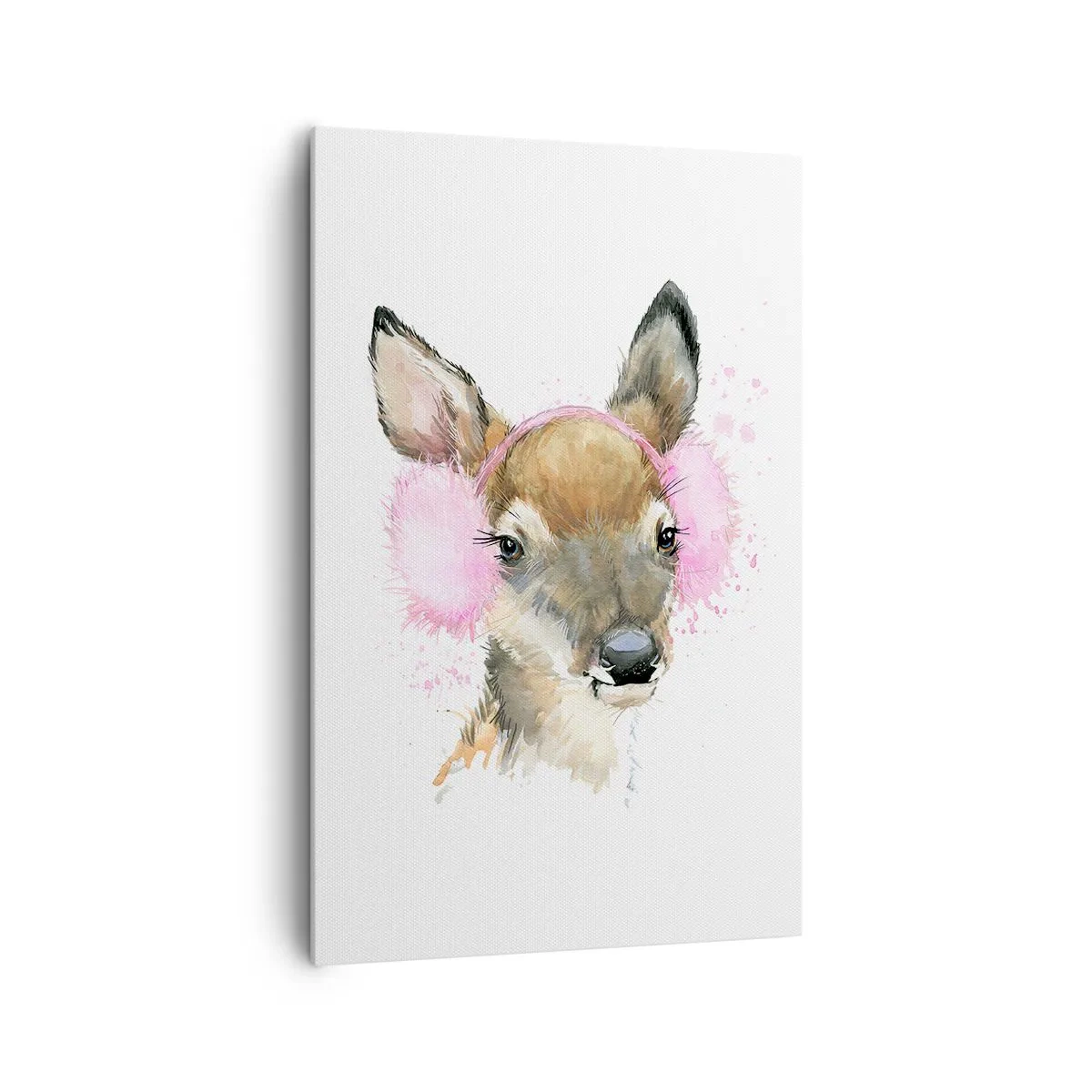 Canvastavla - Bild på duk - Kylan är inte längre skrämmande - 80x120 cm