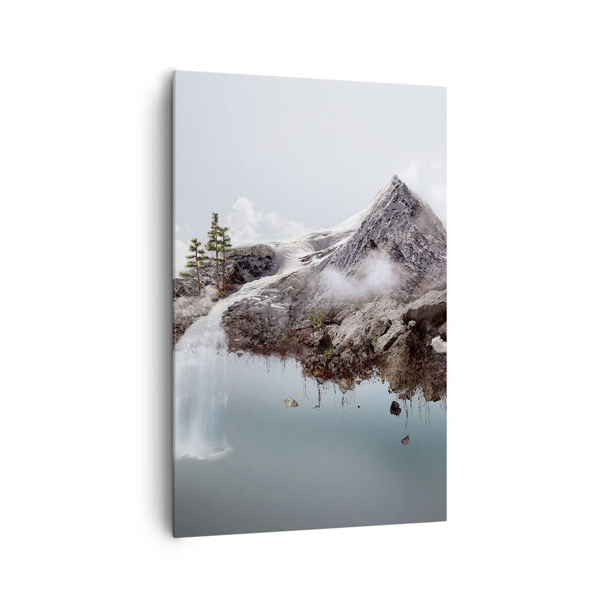 Canvastavla - Bild på duk - Med surrealistens öga - 80x120 cm