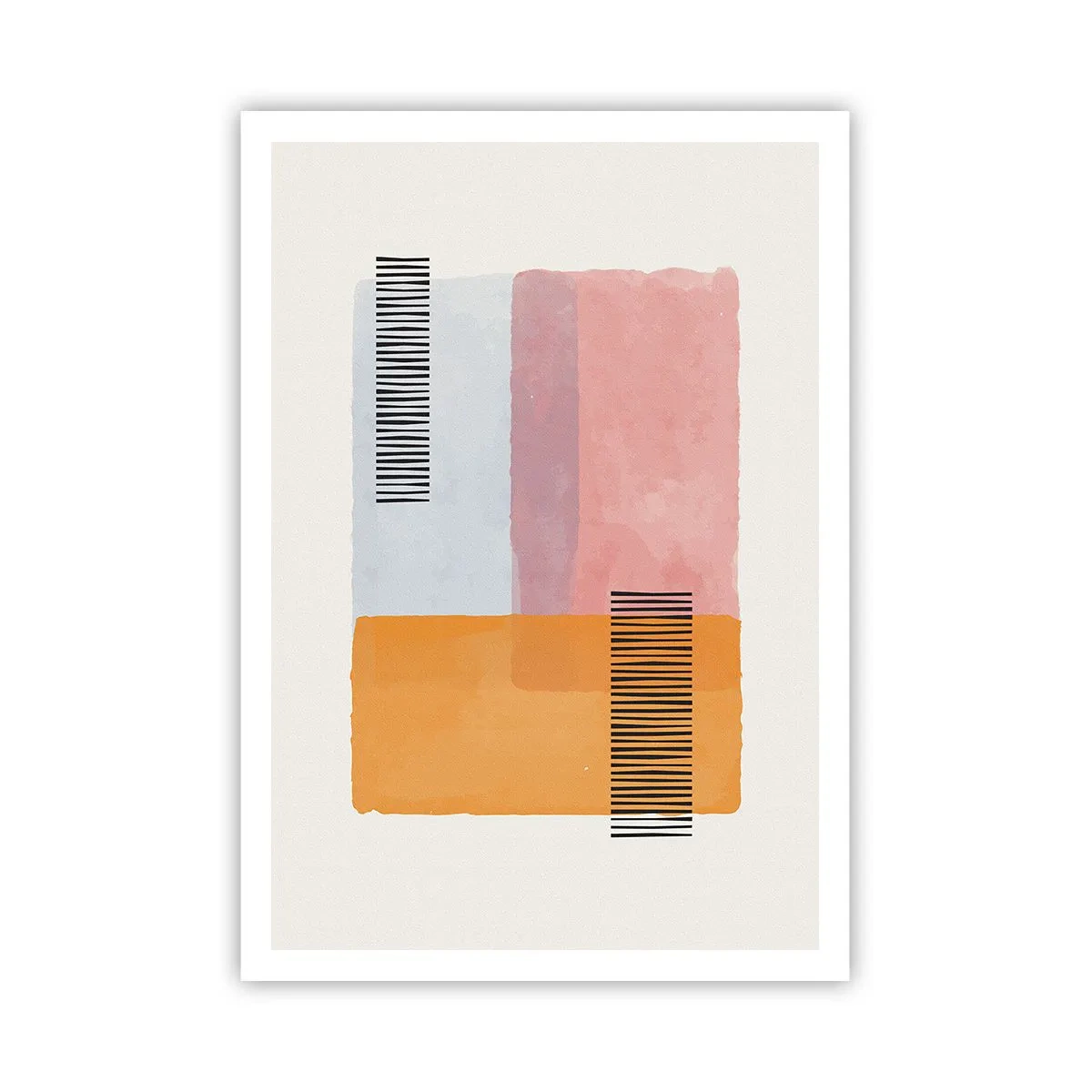 Affisch - Från hörna till hörna - 70x100 cm