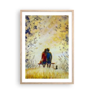 Affisch i ram av ljusek - Magisk stund - 50x70 cm