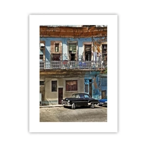 Affisch - Havana stämning - 30x40 cm