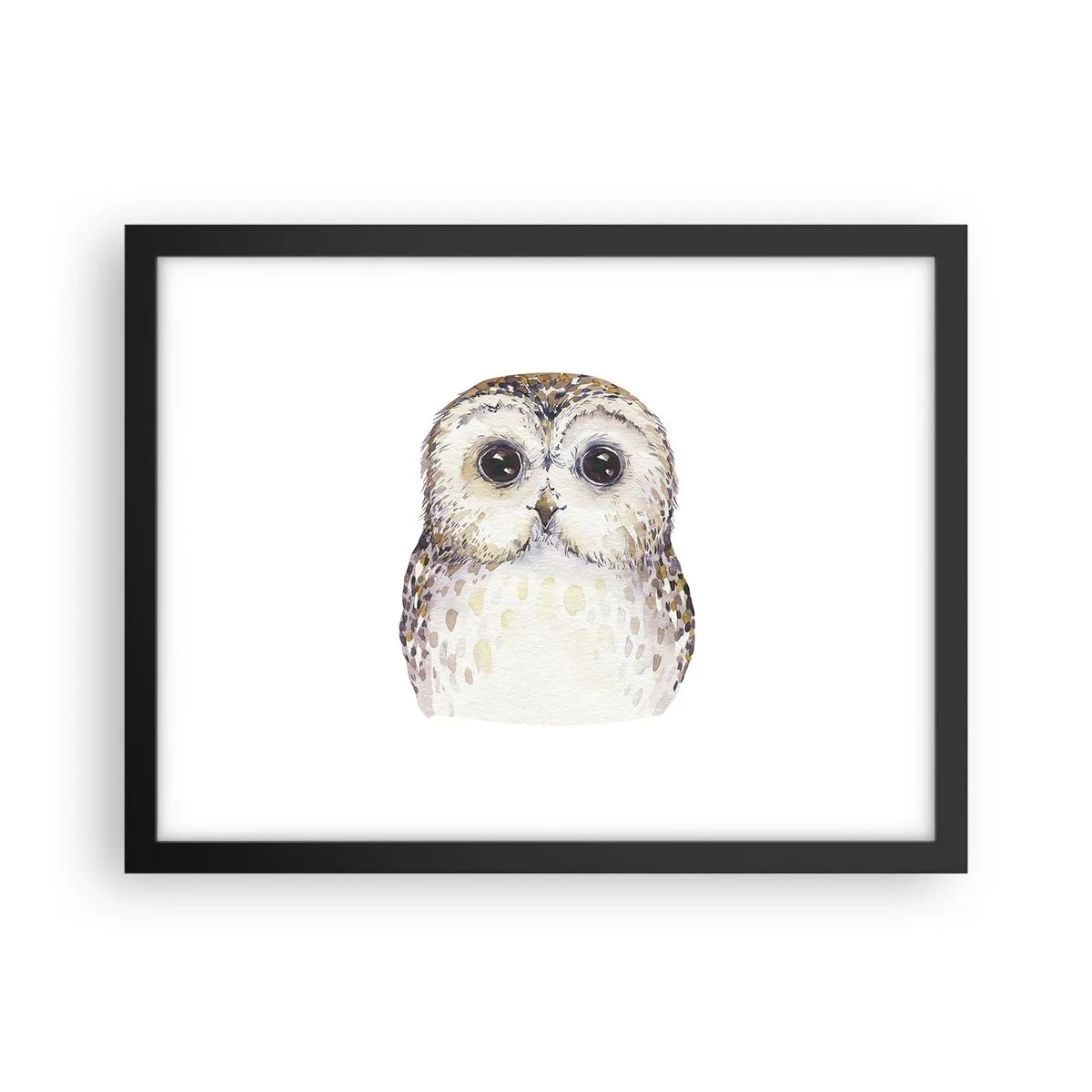 Affisch i svart ram - Titta i mina ögon - 40x30 cm