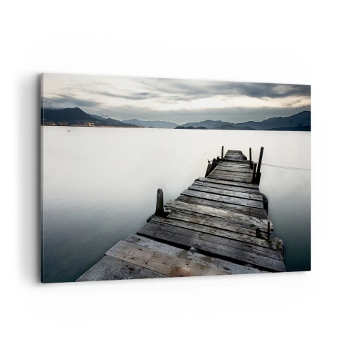 Canvastavla - Bild på duk - Doppa sig i lugnet - 120x80 cm