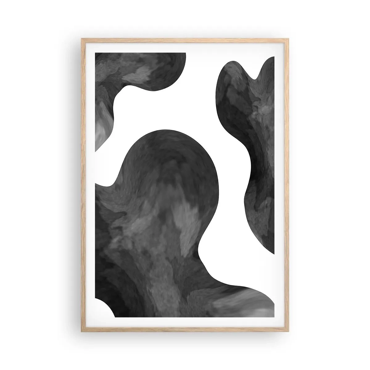 Affisch i ram av ljusek - Mjölkvägen - 70x100 cm