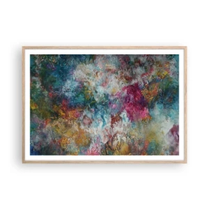 Affisch i ram av ljusek - I full blom - 100x70 cm