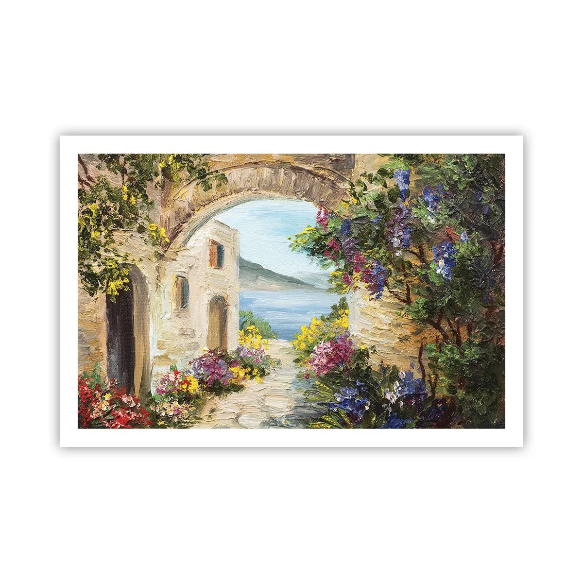 Affisch - Kustprovinsens charm - 91x61 cm