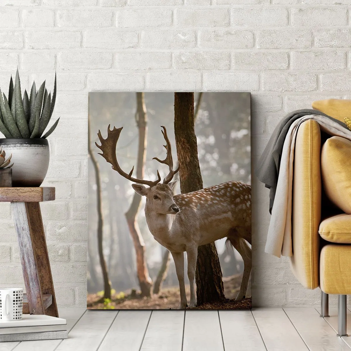 Canvastavla - Bild på duk - Ungdomens ljus - 80x120 cm