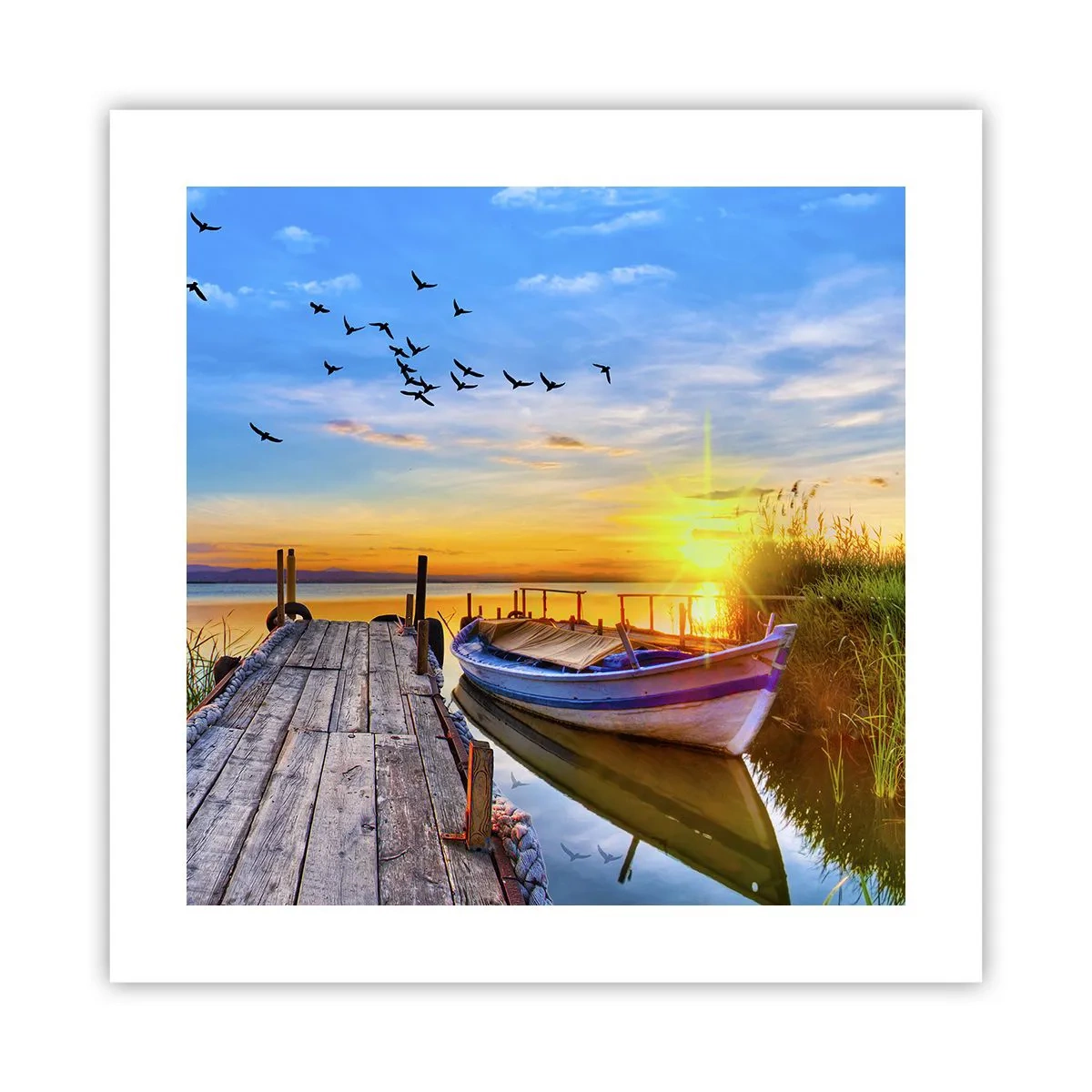 Affisch - Adjö, vi ses imorgon - 40x40 cm