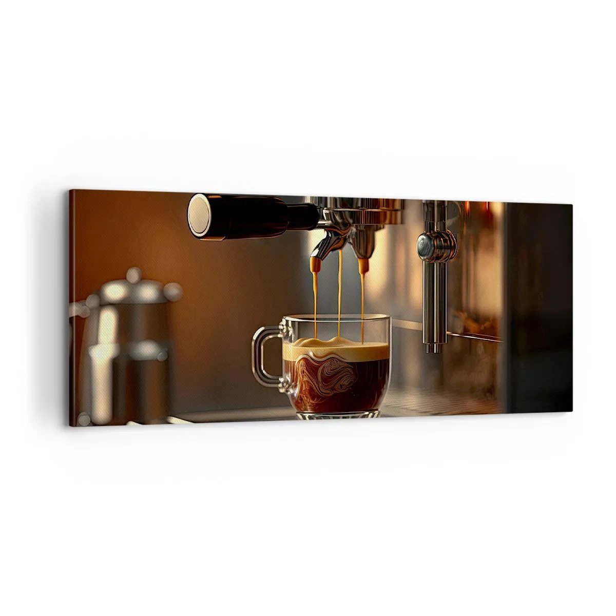 Canvastavla - Bild på duk - En sensuell blandning - 100x40 cm