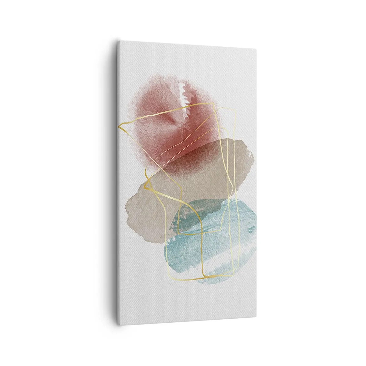 Canvastavla - Bild på duk - Rummets pärlor - 55x100 cm