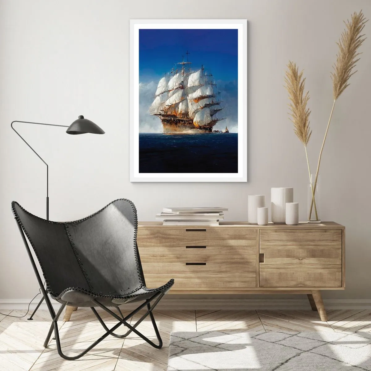Affisch i vit ram - The great glory! - 70x100 cm