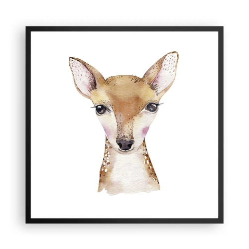 Affisch i svart ram - Oskuldens natur - 60x60 cm