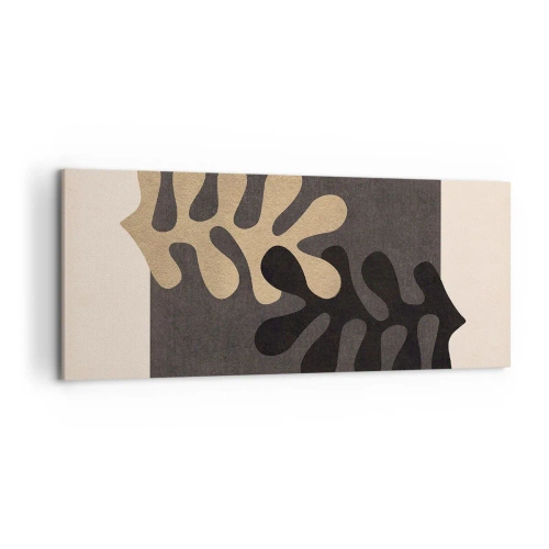 Canvastavla - Bild på duk - Brist och komplettering - 120x50 cm