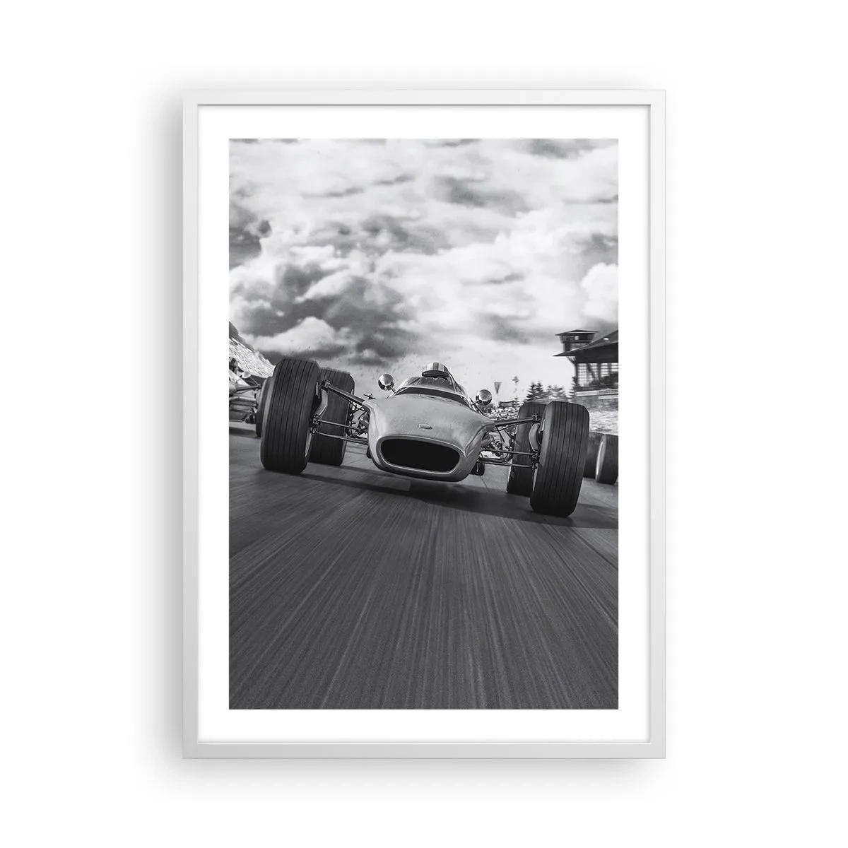 Affisch i vit ram - Kraften finns! - 50x70 cm