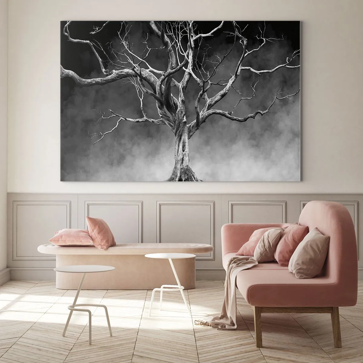 Glastavla - Bild på glas - Ursprungligt och heligt - 100x70 cm
