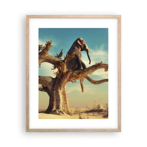 Affisch i ram av ljusek - Ny synvinkel - 40x50 cm