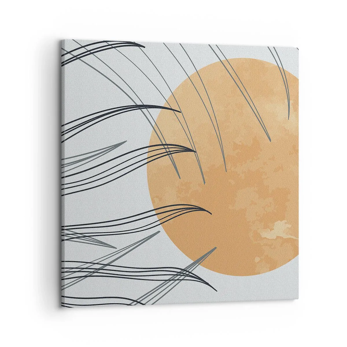 Canvastavla - Bild på duk - Alltid mot solen - 50x50 cm