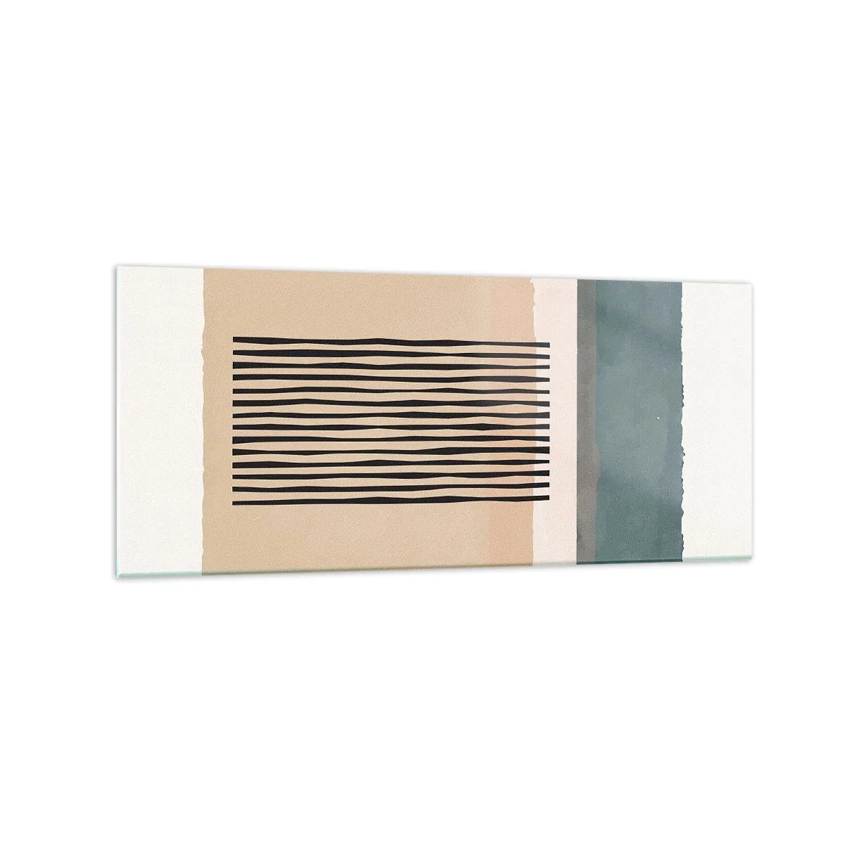 Glastavla - Bild på glas - Allt väl - 120x50 cm