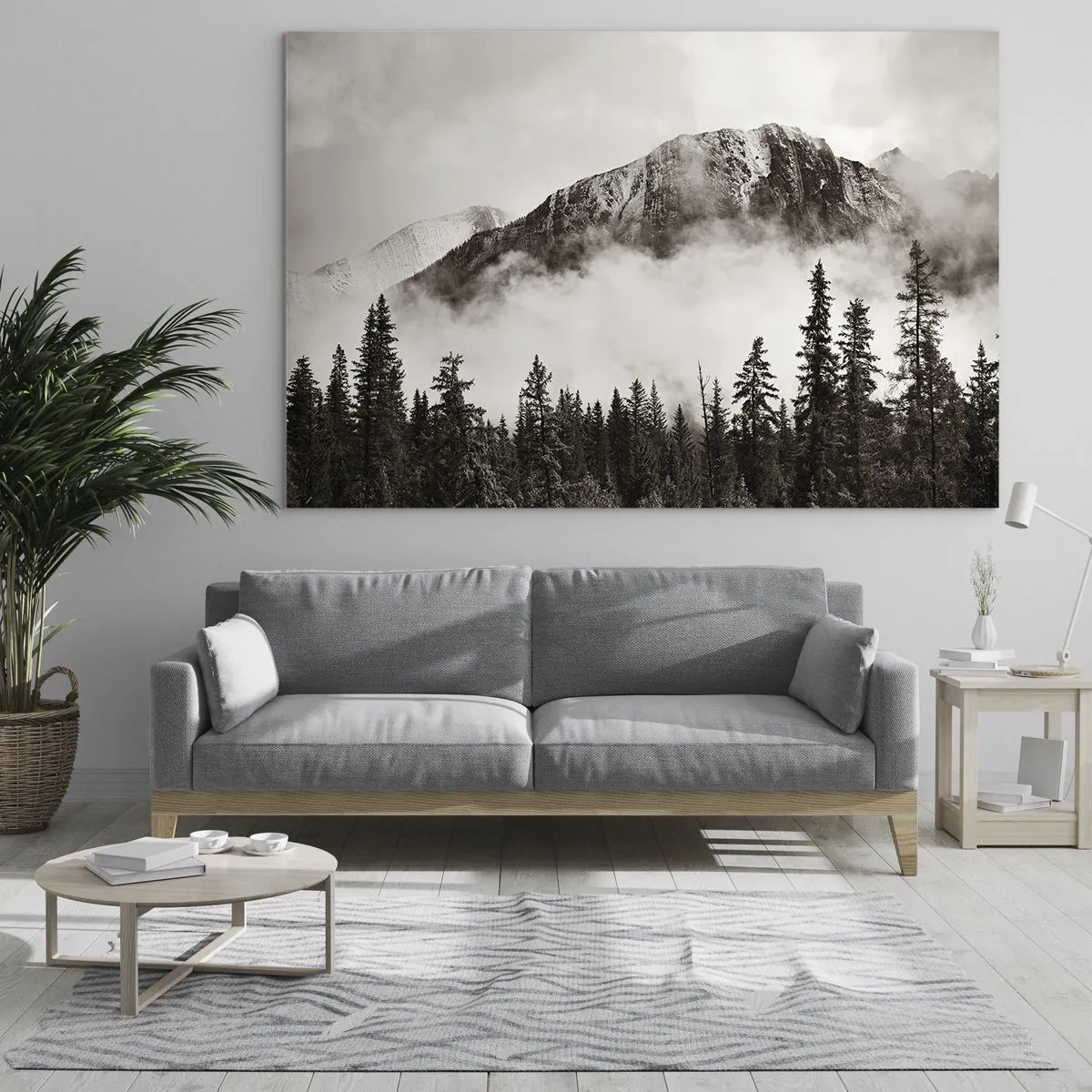 Glastavla - Bild på glas - Granithärskare - 120x80 cm