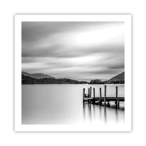 Affisch - Mildhet och styrka - 60x60 cm