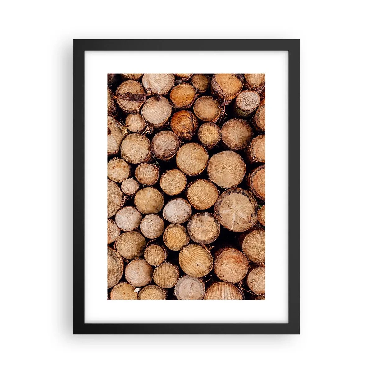 Affisch i svart ram - Ny början - 30x40 cm