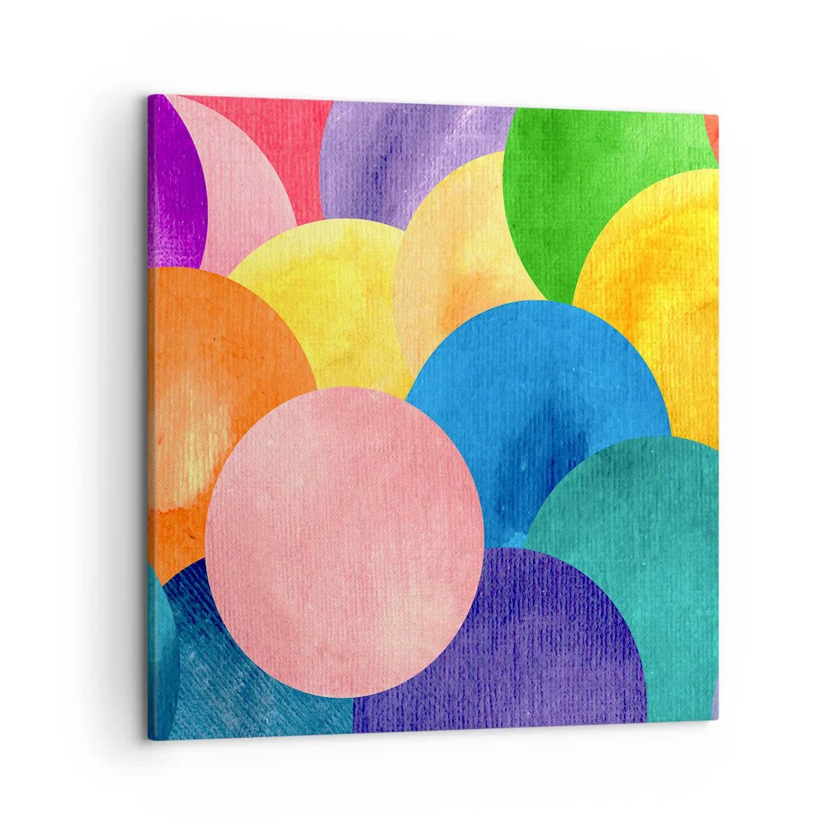 Canvastavla - Bild på duk - Full av liv - 50x50 cm