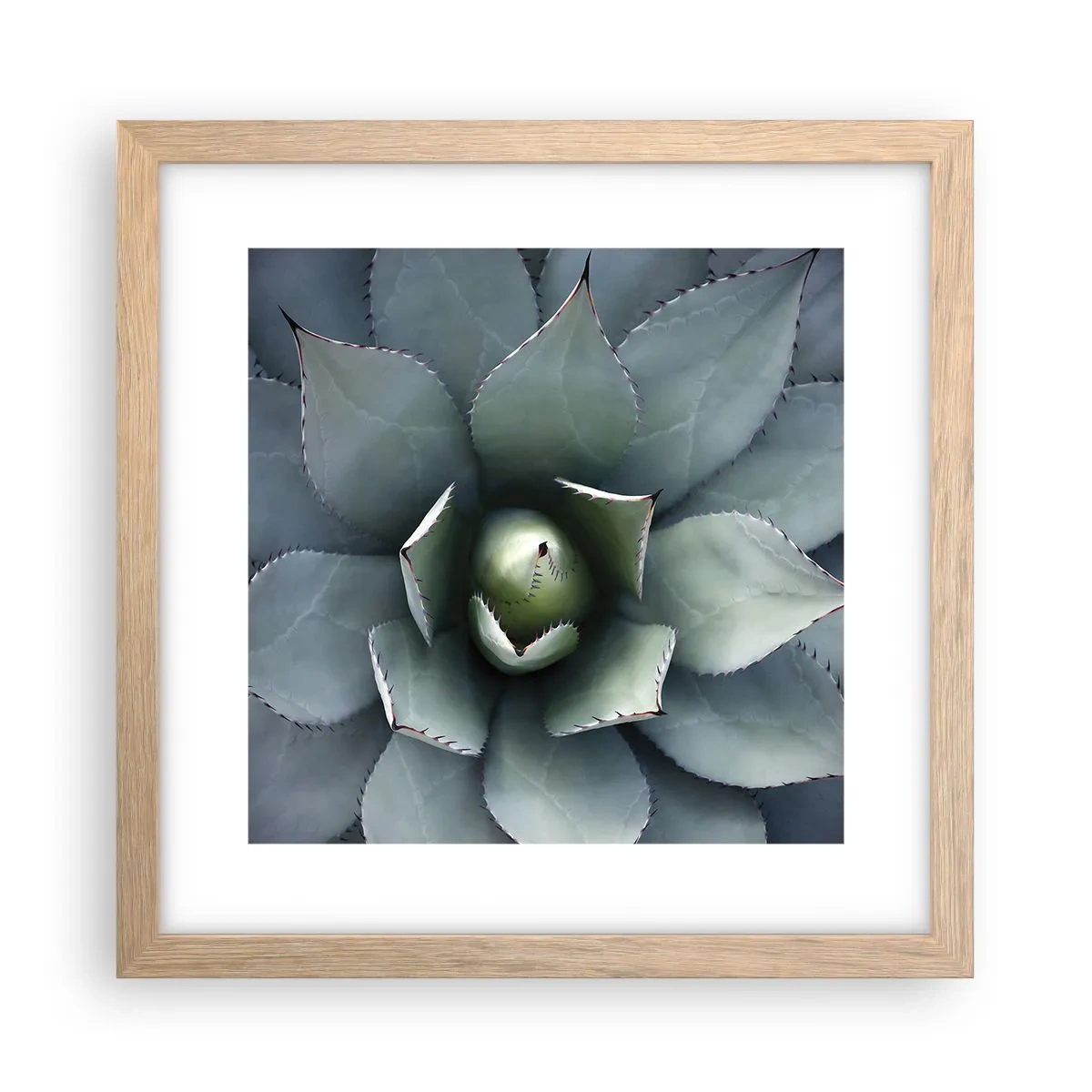 Affisch i ram av ljusek - Lockar och varnar - 30x30 cm