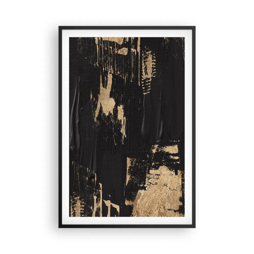 Affisch i svart ram - Ett spår av beröring - 61x91 cm