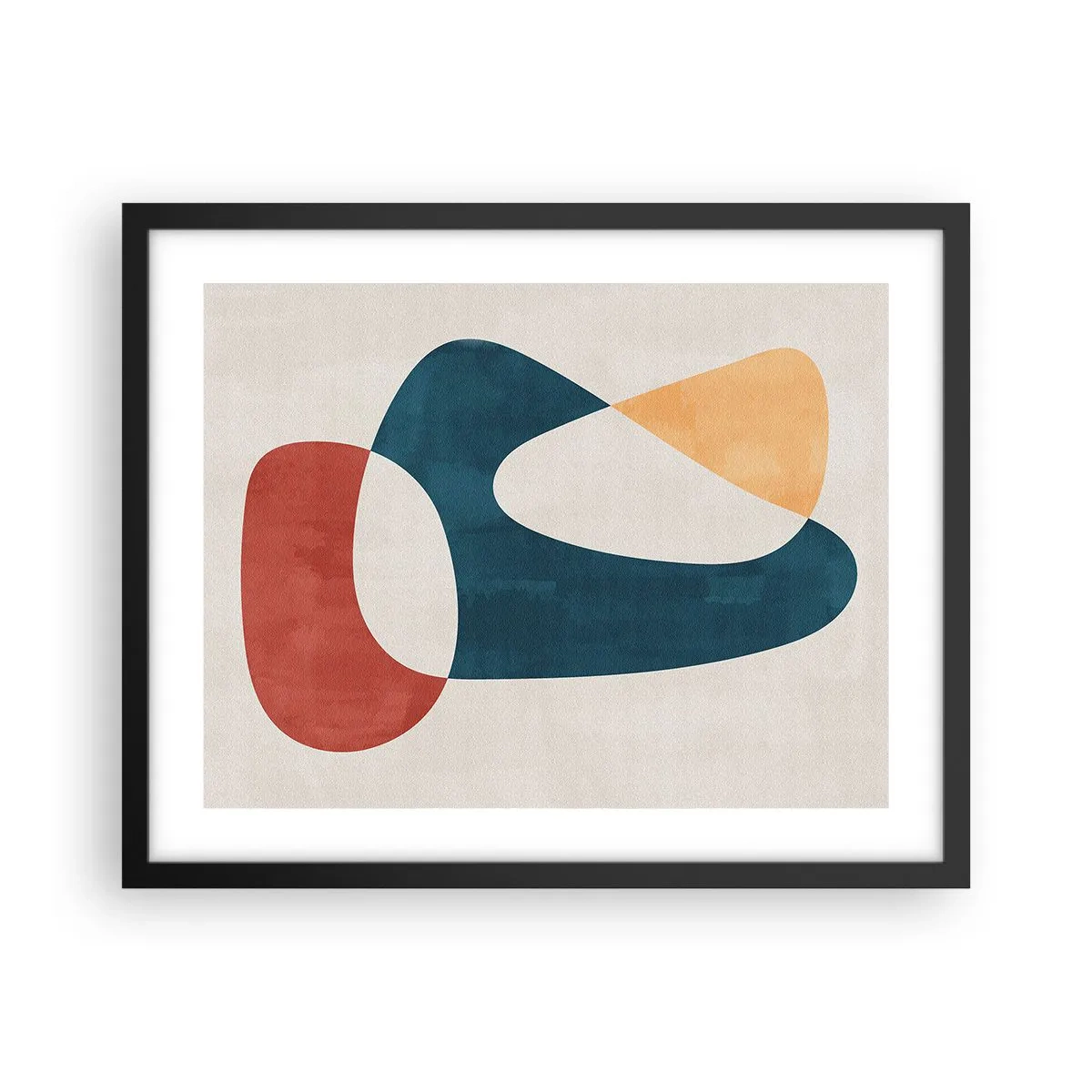 Affisch i svart ram - Influenser och metamorfoser - 50x40 cm