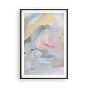 Affisch i svart ram - I en pastellfärgad värld - 61x91 cm