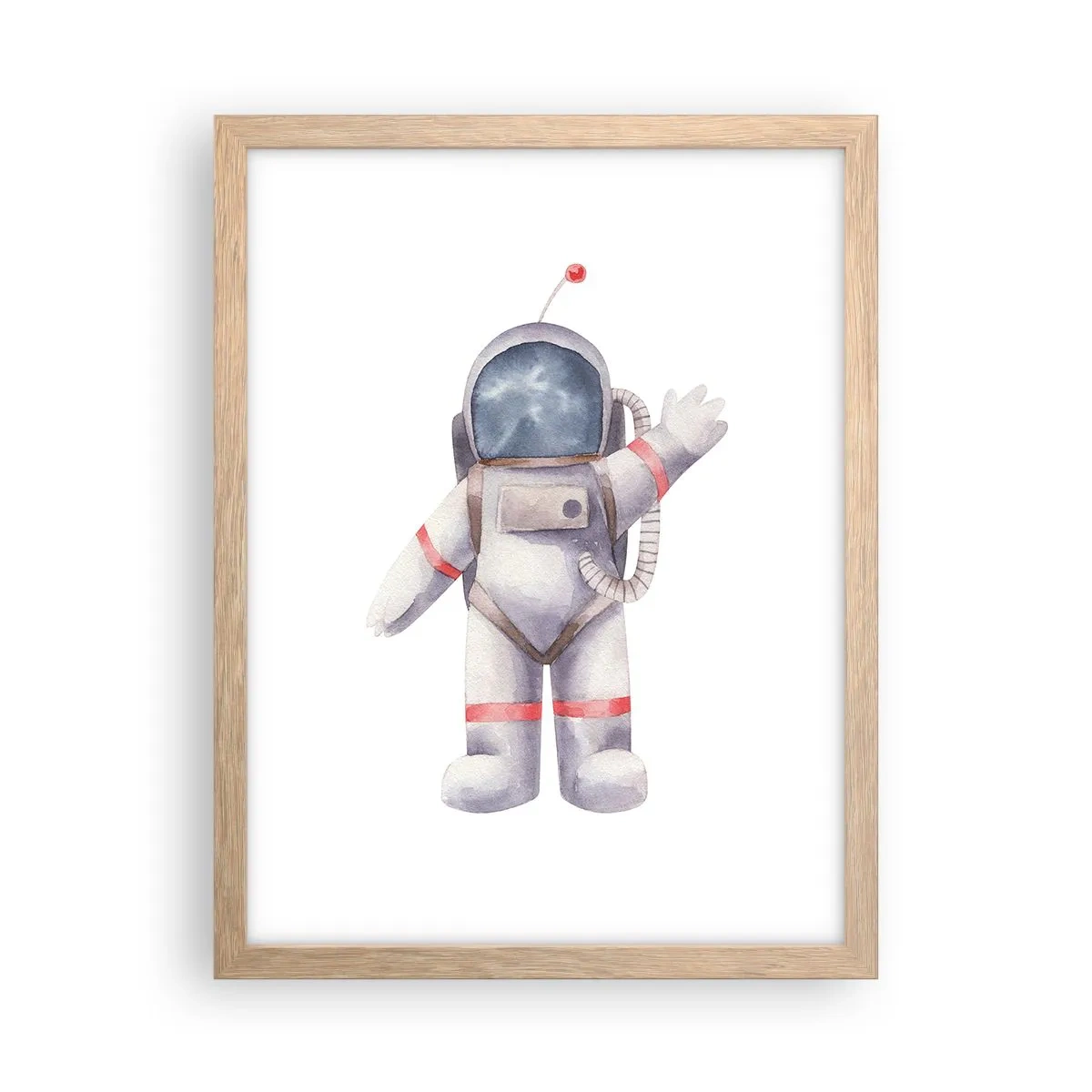 Affisch i ram av ljusek - Det var allt för nu! - 30x40 cm