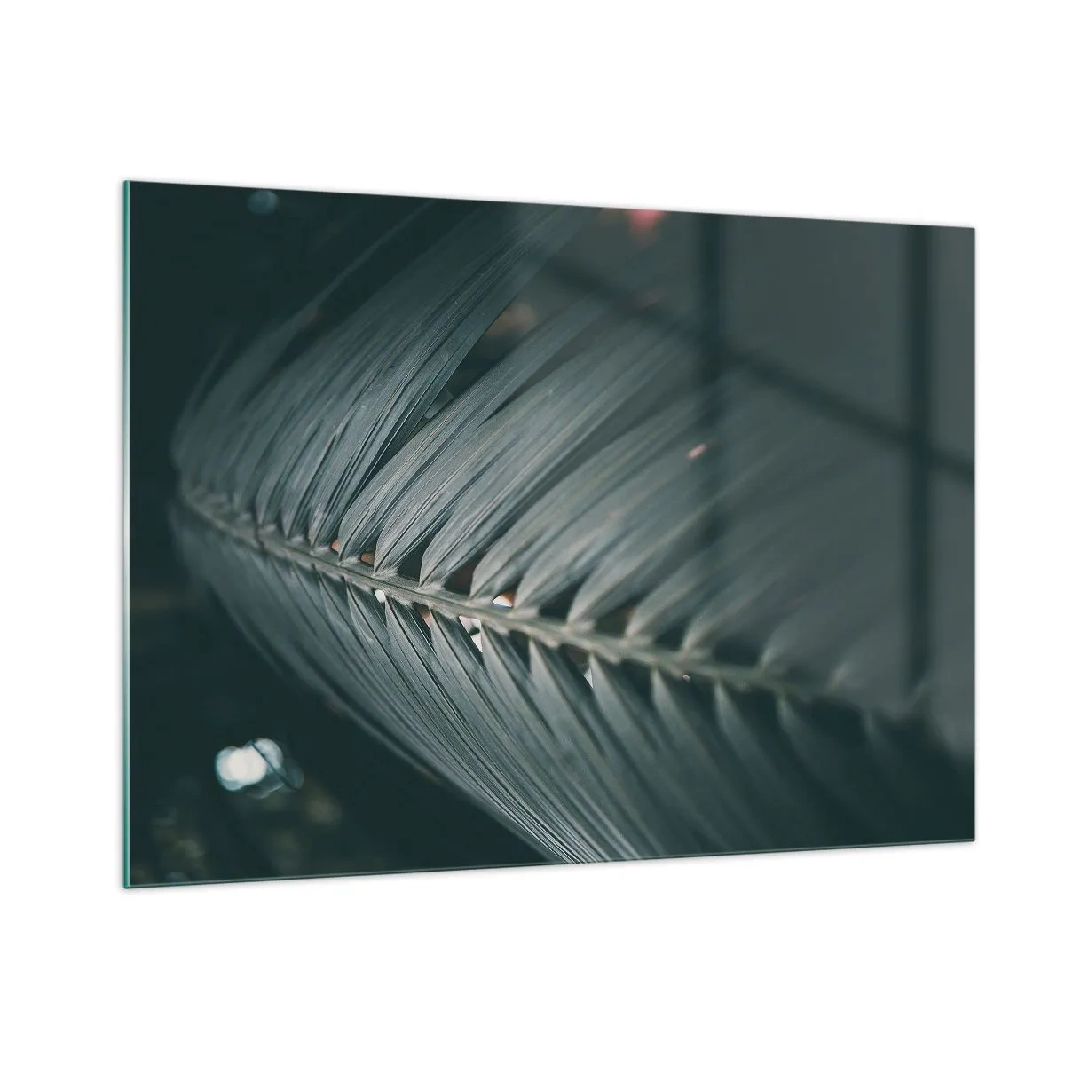 Glastavla - Bild på glas - Naturens precision - 100x70 cm