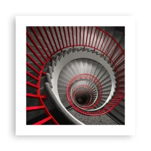 Affisch - Arkitektoniska spel - 40x40 cm