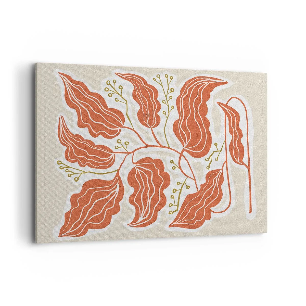 Canvastavla - Bild på duk - Folkligt och naturligt - 100x70 cm