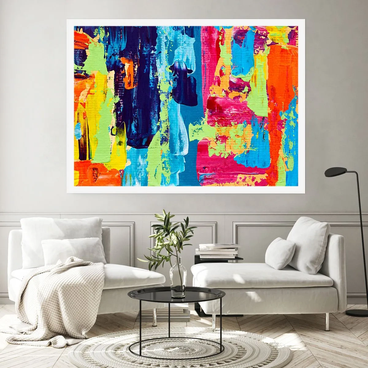 Affisch - Livet är skönt! - 50x40 cm